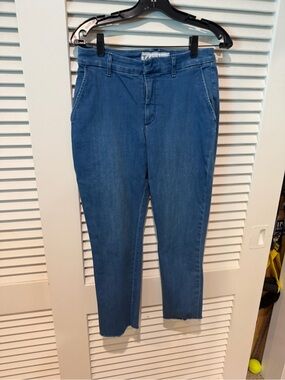 Frank & Eileen Wicklow Style Jean, Size 8, Blue Denim